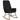 Scaun balansoar, negru, material textil