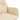Scaun de relaxare, crem, material textil