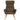 Scaun de relaxare, maro, material textil