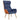 Scaun de relaxare, albastru, textil și PVC