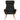 Scaun de relaxare, negru, textil și PVC