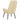 Scaun de relaxare, crem, material textil