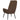 Scaun de relaxare, maro, material textil