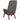 Scaun de relaxare, gri deschis, material textil