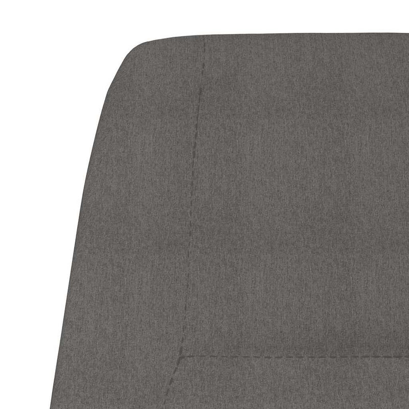 Scaun de relaxare, gri deschis, material textil