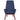 Scaun de relaxare, albastru, material textil