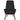 Scaun de relaxare, negru, material textil