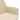 Scaun de relaxare, crem, material textil