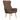 Scaun de relaxare, maro, material textil