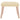Taburet, crem, 45x29,5x35 cm, material textil