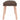 Taburet, gri taupe, 45x29,5x35 cm, material textil