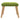 Taburet, verde deschis, 45x29,5x35 cm, catifea