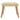 Taburet, crem alb, 45x29,5x35 cm, catifea