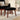 Taburet, negru, 45x29,5x35 cm, catifea
