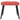 Taburet, roz, 45x29,5x35 cm, catifea