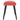 Taburet, roz, 45x29,5x35 cm, catifea