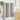 Suport sticle de vin, de perete, 10 sticle, 2 buc., alb, metal
