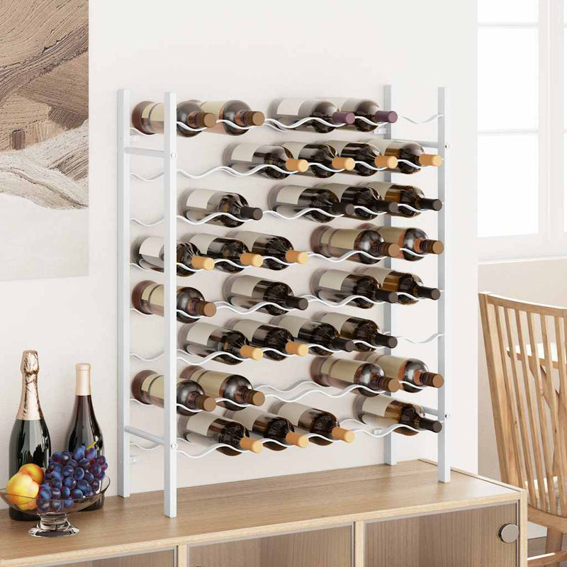 Suport sticle de vin, 48 sticle, metal