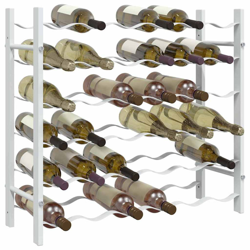 Suport sticle de vin pentru 36 sticle, metal