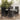 Set mobilier de exterior cu perne, 5 piese, negru, poliratan