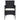 Set mobilier de grădină cu perne, 9 piese, negru, poliratan