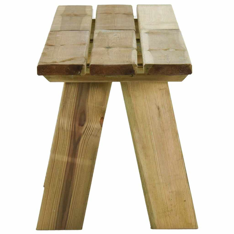 Bancă de grădină, 220 cm, lemn masiv de pin impregnat
