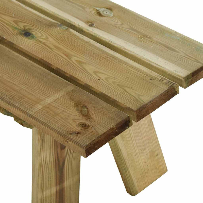Bancă de grădină, 220 cm, lemn masiv de pin impregnat
