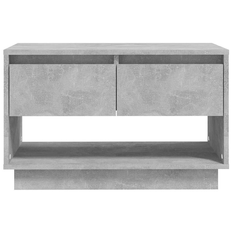 Comodă TV, gri beton, 70x41x44 cm, PAL