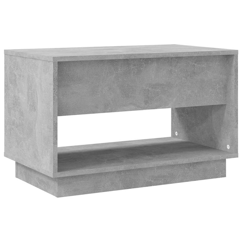 Comodă TV, gri beton, 70x41x44 cm, PAL