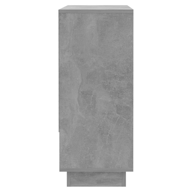 Servantă, gri beton, 97x31x75 cm, PAL