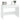 Birou, alb, 101x50x76,5 cm, lemn prelucrat