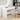 Birou, alb, 101x50x76,5 cm, lemn prelucrat