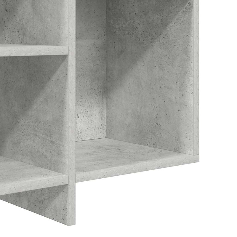 Servantă, gri beton, 120x30x75 cm, PAL