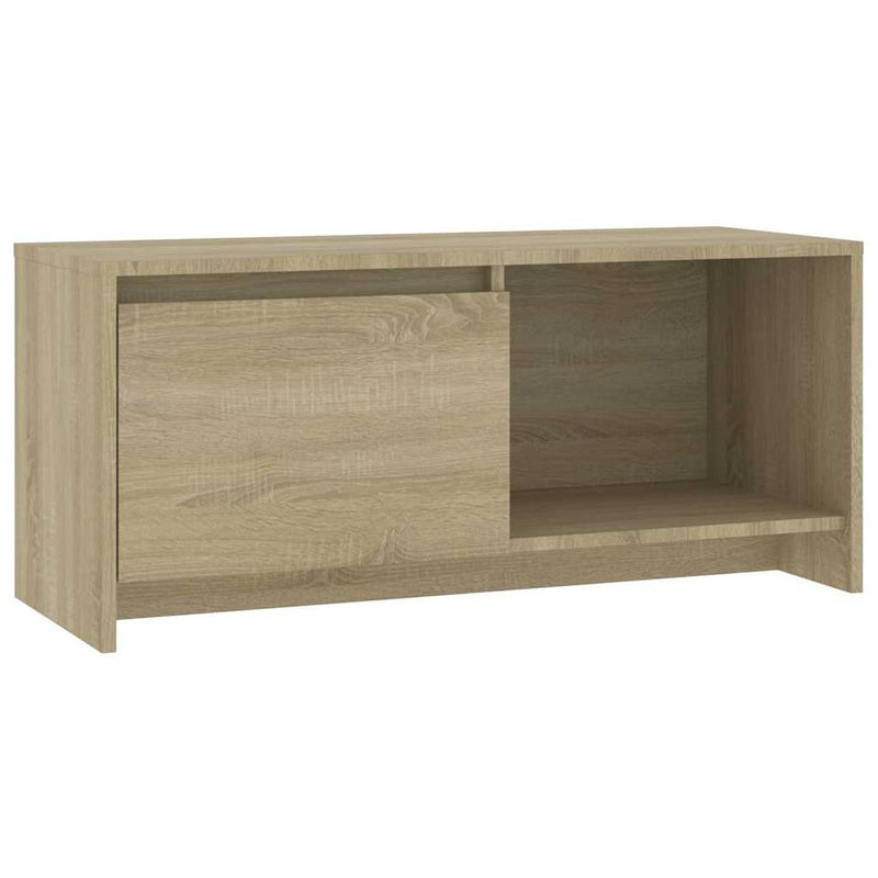 Comodă TV, stejar sonoma, 90x35x40 cm, PAL