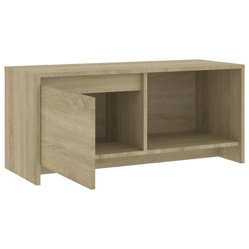Comodă TV, stejar sonoma, 90x35x40 cm, PAL