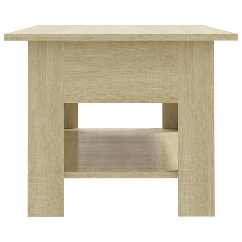 Măsuță de cafea, stejar sonoma, 102x55x42 cm, lemn prelucrat