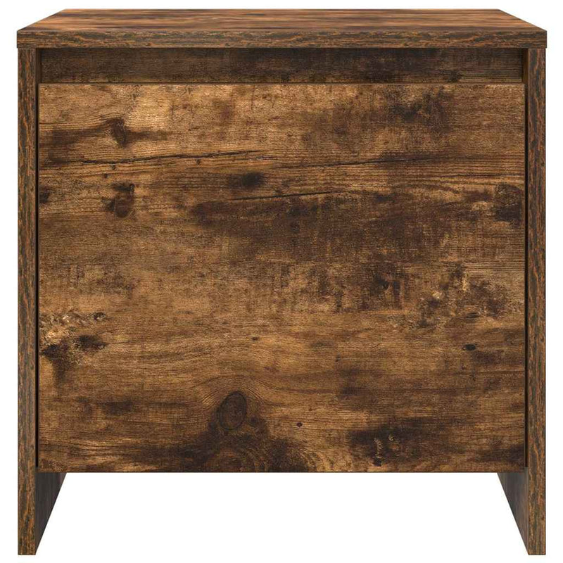 Noptiere, 2 buc., stejar afumat, 45x34x44,5 cm, PAL