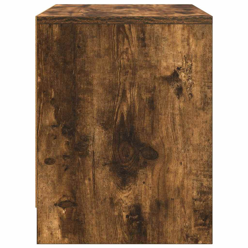 Noptiere, 2 buc., stejar afumat, 45x34x44,5 cm, PAL