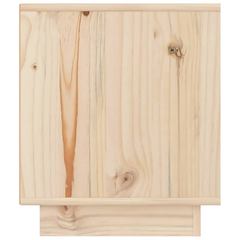 Noptiere, 2 buc, 40x34x40 cm, lemn masiv de pin