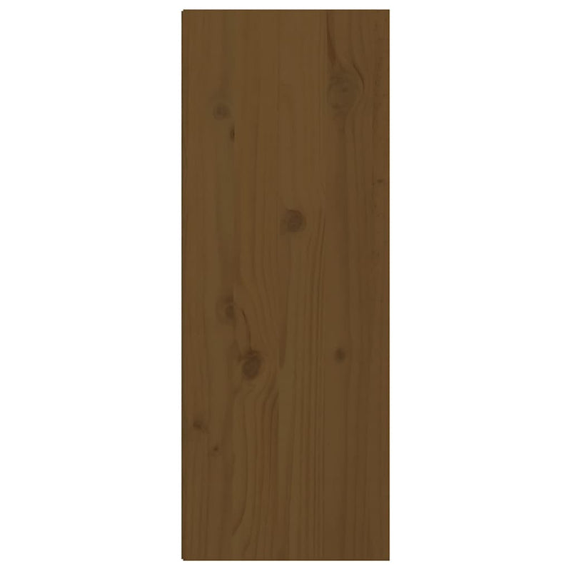 Dulapuri de perete 2 buc. maro miere 30x30x80 cm lemn de pin