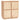 Servante, 2 buc., 31,5x34x75 cm, lemn masiv de pin