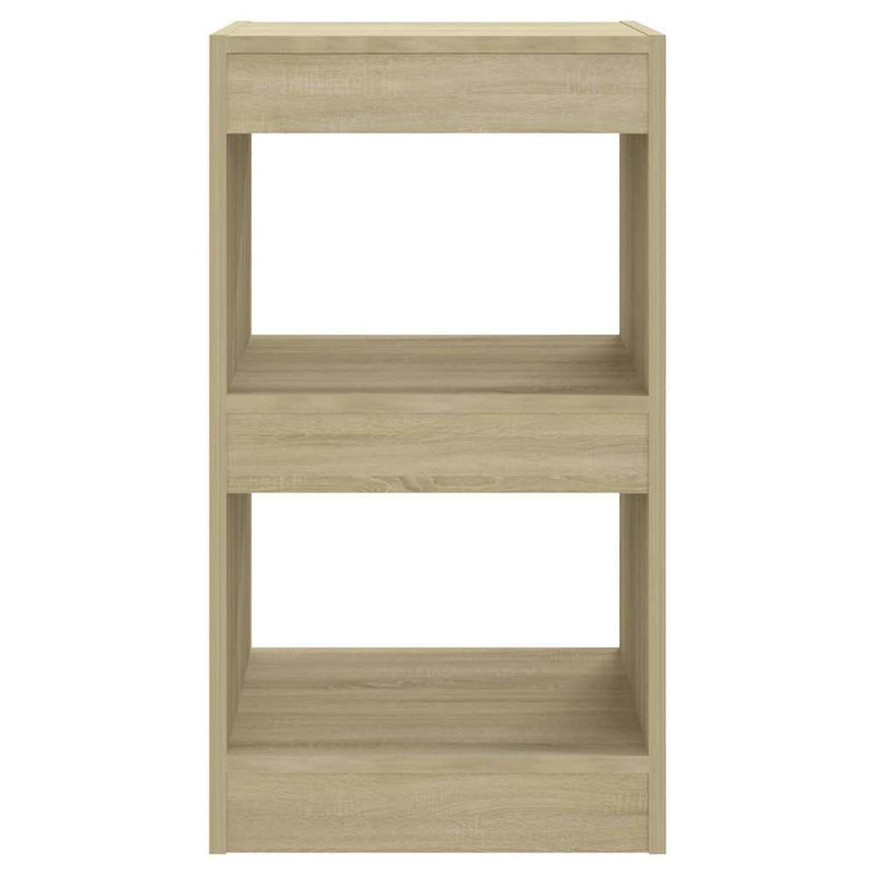Bibliotecă/Separator cameră, stejar sonoma, 40x30x72 cm