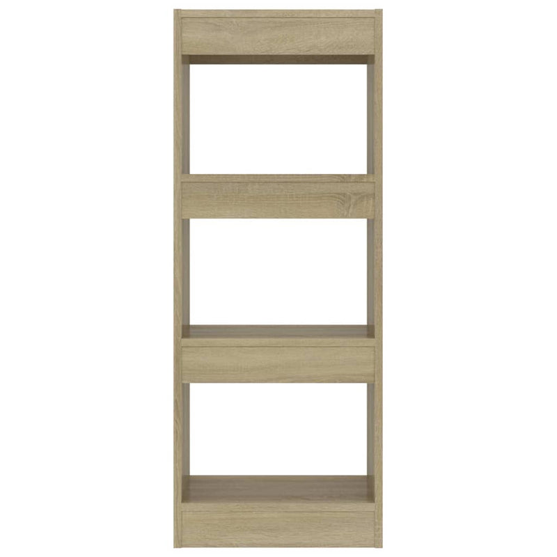 Bibliotecă/Separator cameră, stejar sonoma, 40x30x103 cm, PAL