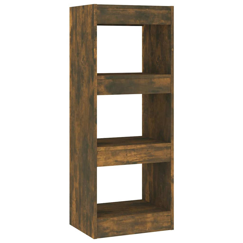 Bibliotecă/Separator cameră, stejar fumuriu, 40x30x103 cm, PAL