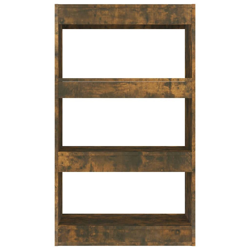 Bibliotecă/Separator cameră, stejar fumuriu, 60x30x103 cm PAL