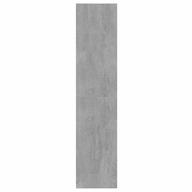 Bibliotecă/Separator, sonoma gri, 60x30x135 cm, lemn prelucrat