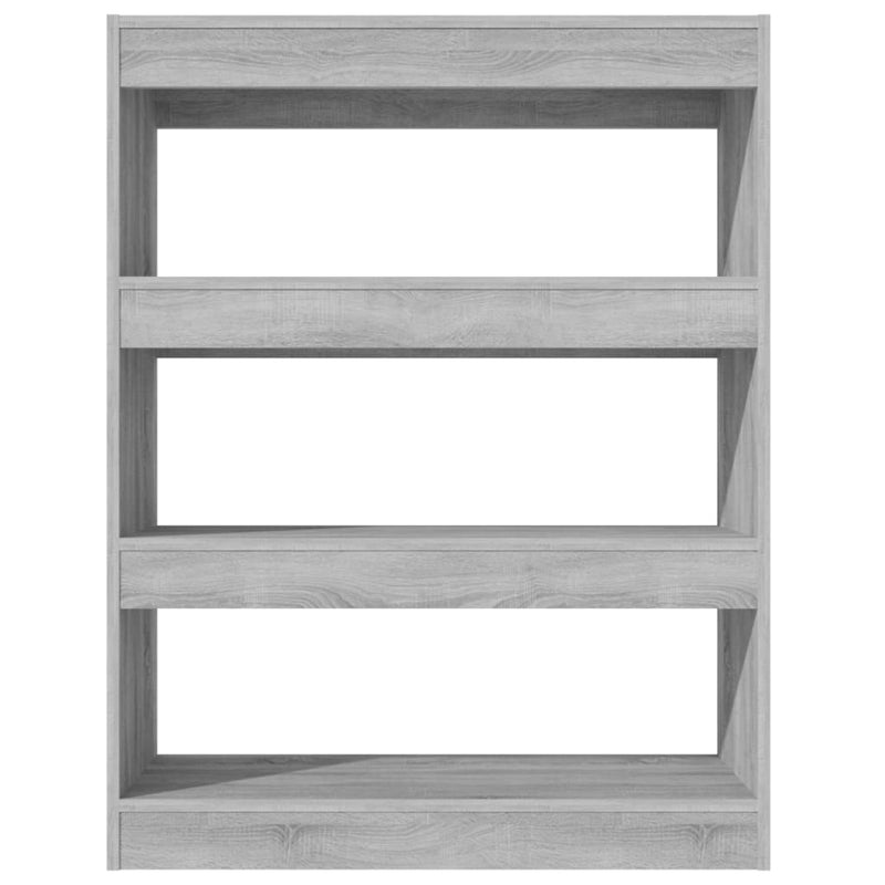 Bibliotecă/Separator de cameră stejar 80x30x103cm lemn compozit
