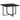 Set mobilier de grădină cu perne, 9 piese, negru, poliratan