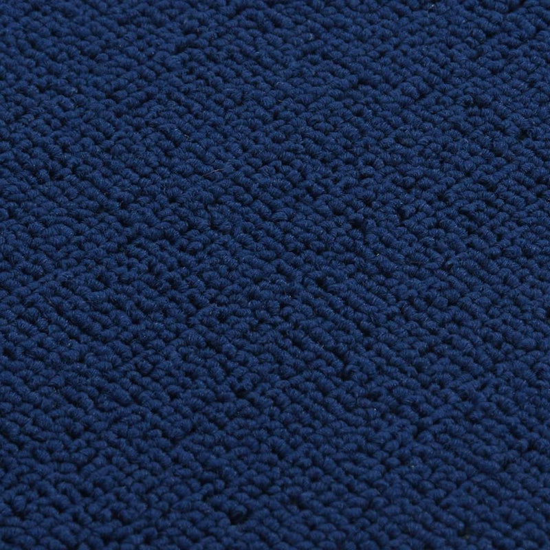 Covorașe de scări, 15 buc., bleumarin, 75x20 cm, dreptunghiular