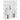 Organizator cub de depozitare, 12 cuburi, transparent, PP